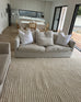 Senna Ivory Striped Rug