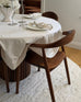 Serena Ivory Cream Textured Round Rug
