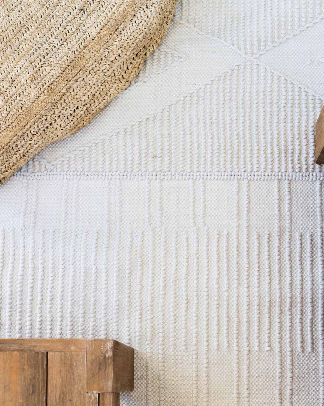 Shaka Ivory Indoor Outdoor Rug