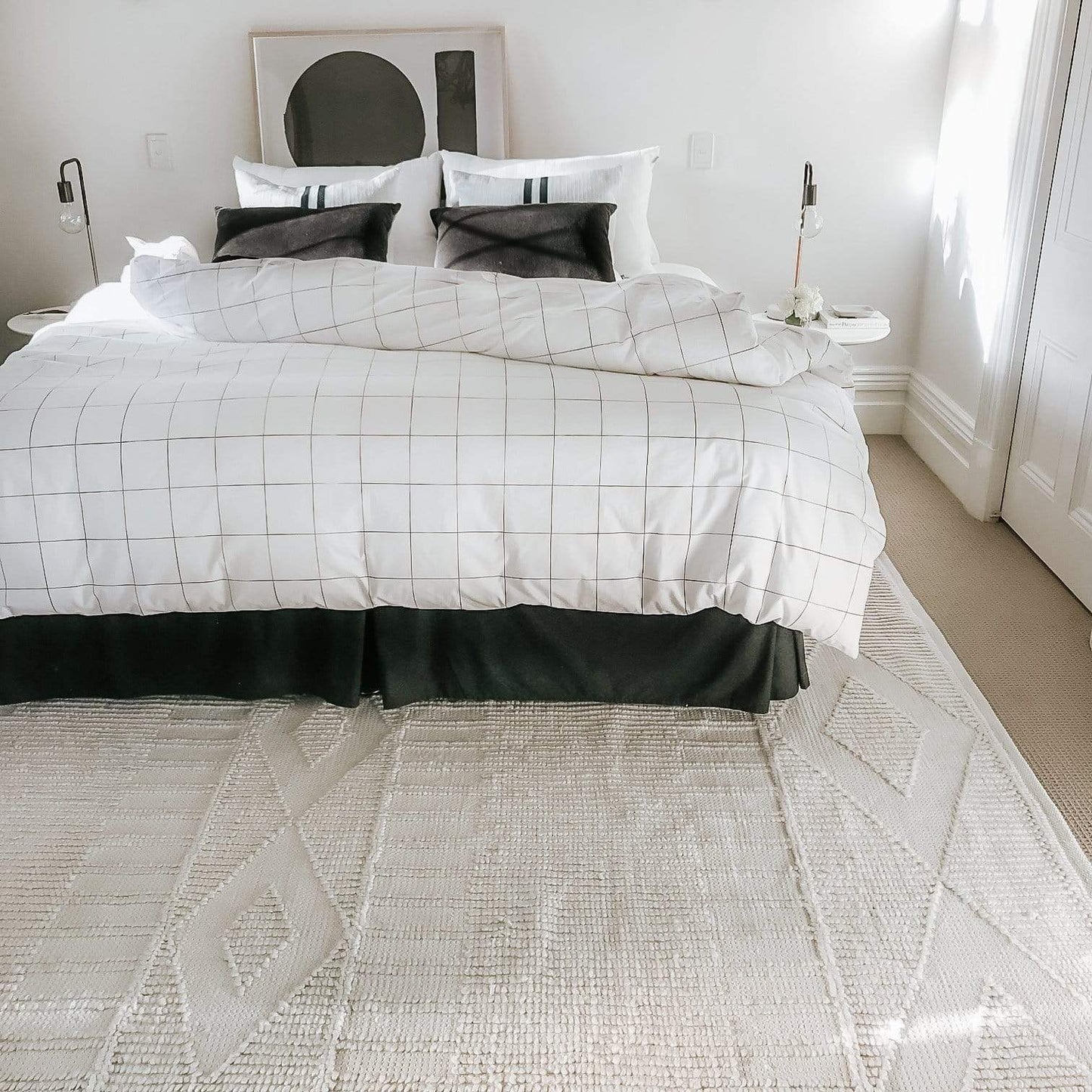 Shaka Ivory Indoor Outdoor Rug