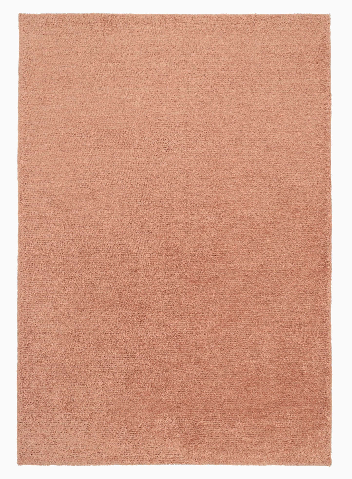 Shannon Pink Wool Directional Shag Rug