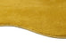 Sharra Mustard Yellow Scallop Washable Rug
