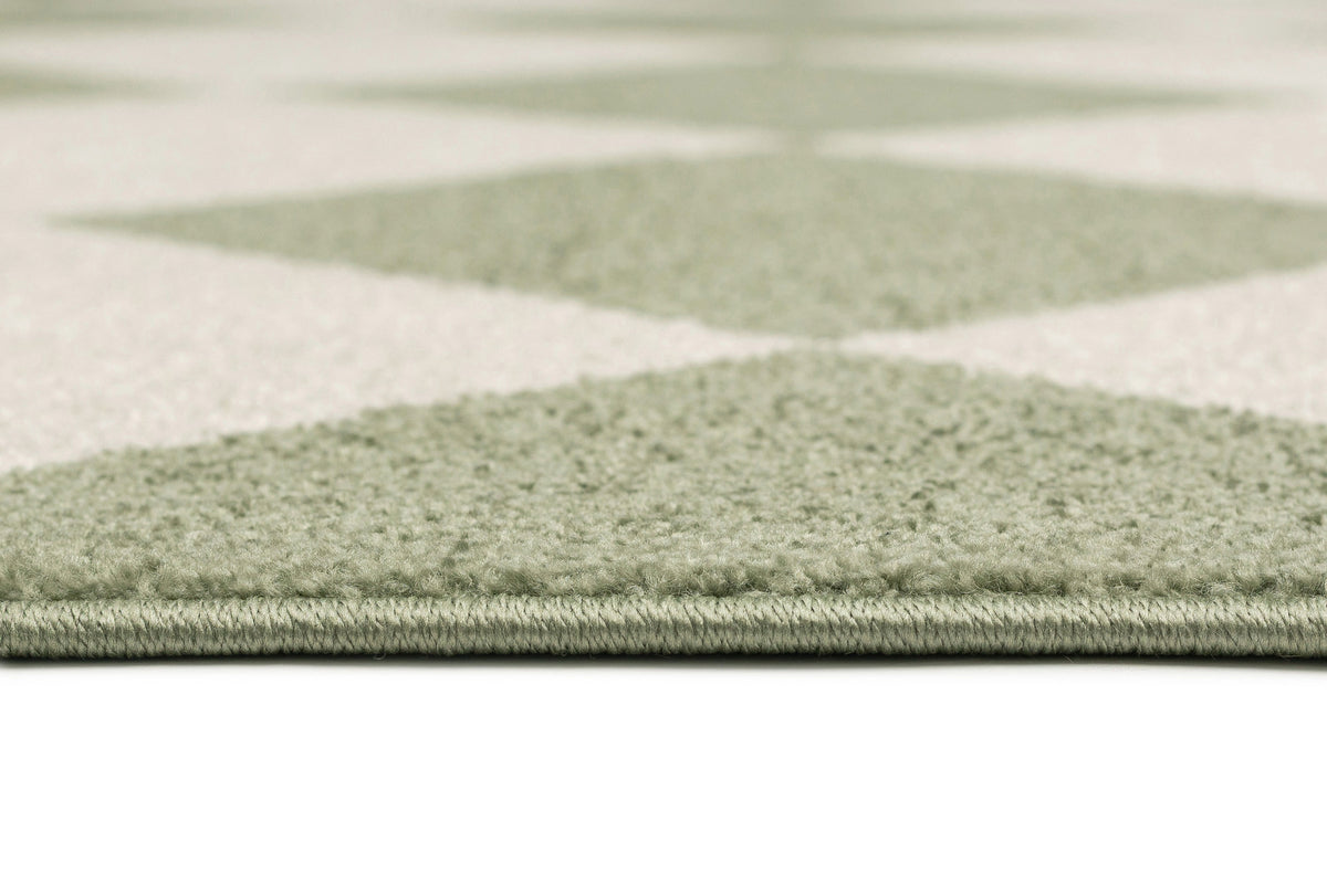 Sidney Green Harlequin Rug