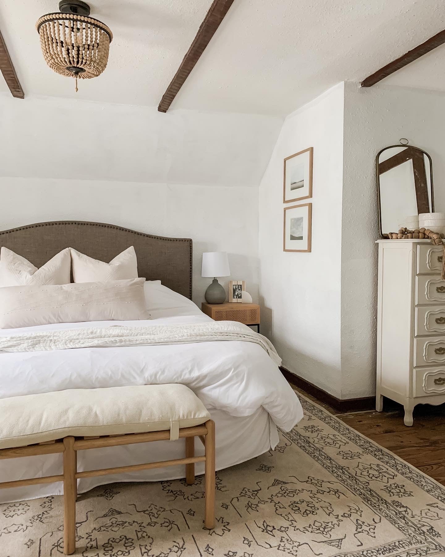 Sienna Beige and Black Scandi Pattern Rug