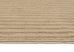 Sitti Beige Striped Washable Faux Fur Runner Rug