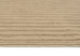 Sitti Beige Striped Washable Faux Fur Rug