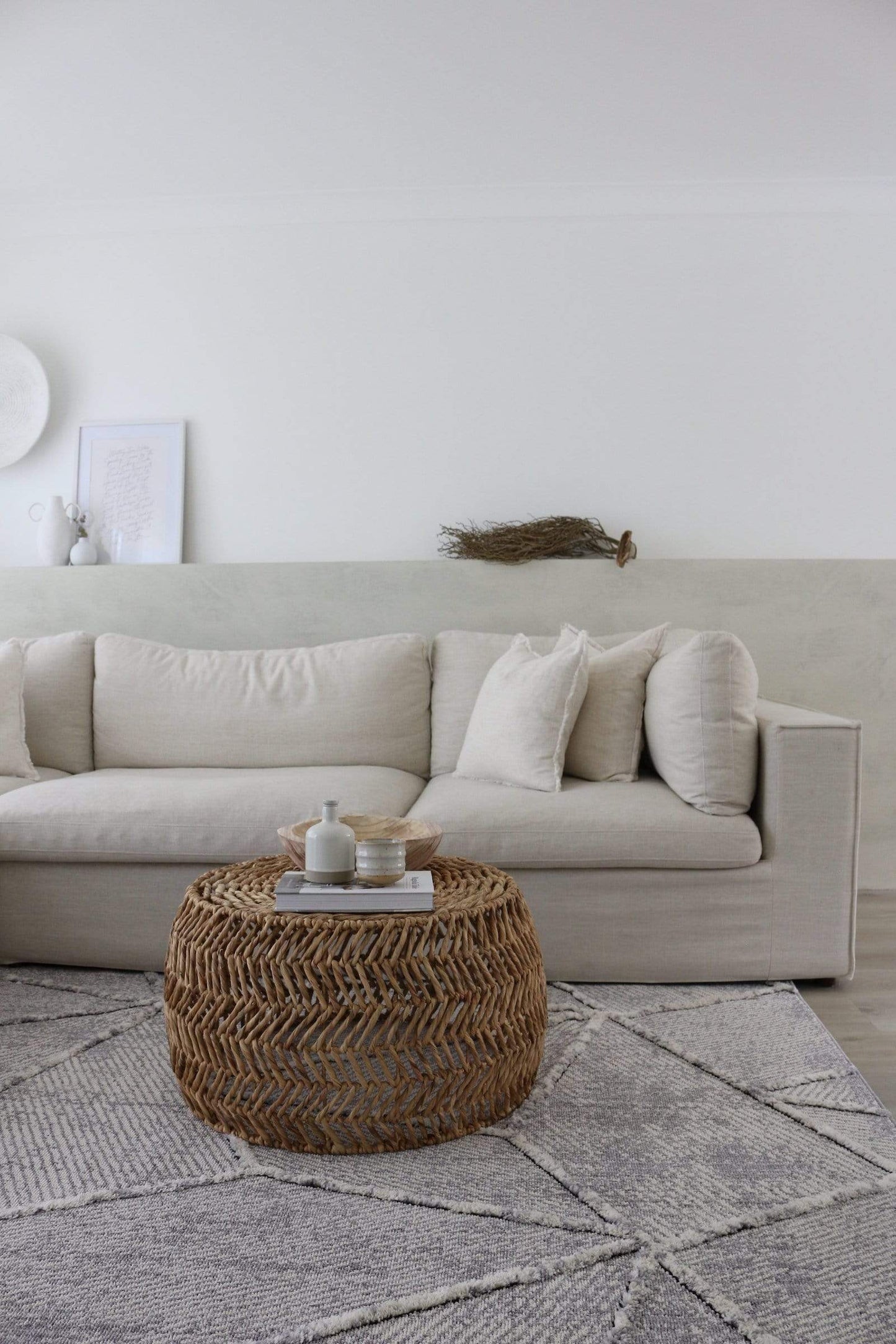 Soraya Grey Abstract Textured Rug