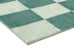 Steffi Green Checkered Washable Rug