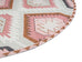 Suzie Pink and Green Round Rug *NO RETURNS UNLESS FAULTY