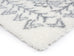 Tahnee Ivory And Grey Tribal Shag Rug *NO RETURNS UNLESS FAULTY