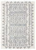 Tahnee Ivory And Grey Tribal Shag Rug *NO RETURNS UNLESS FAULTY
