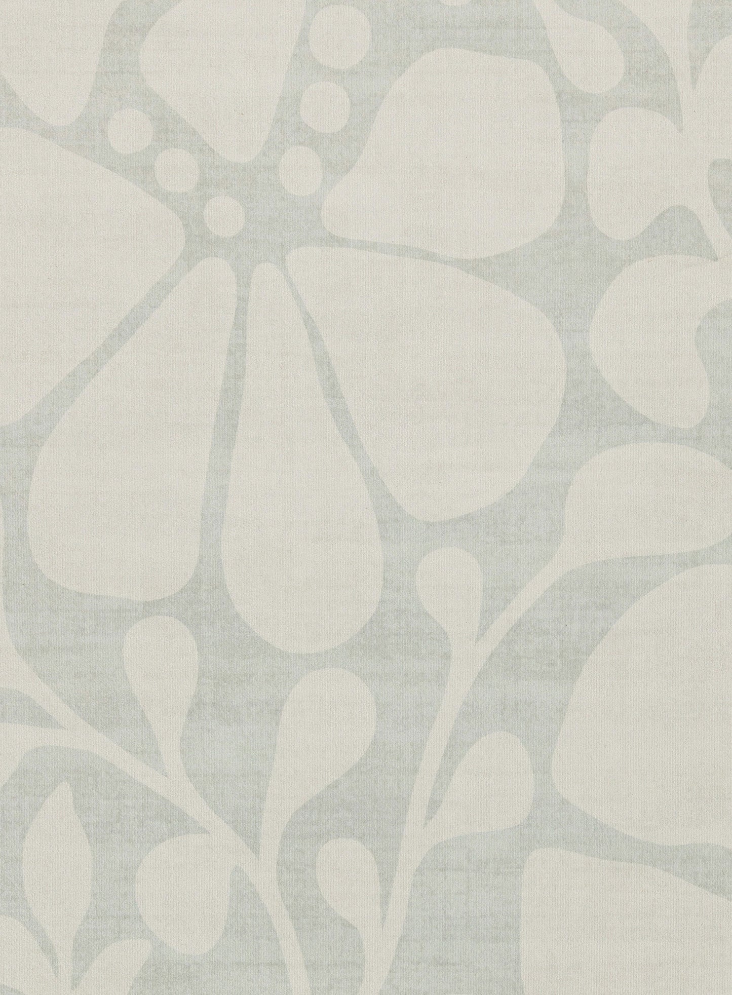 Tani Grey Botanical Washable Rug