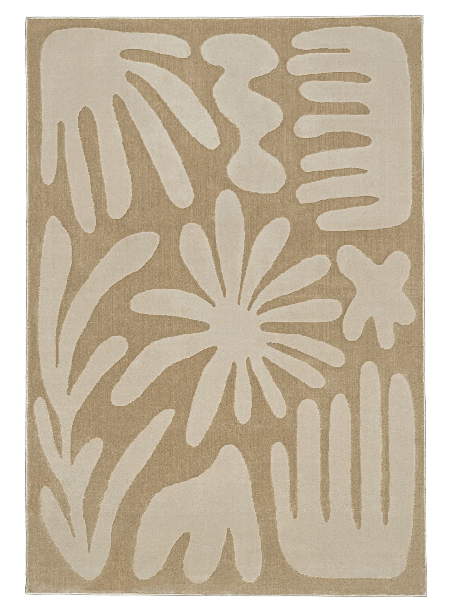 Tann Textured Abstract Neutral Rug