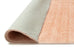 Tarquin Peach Pink Minimal Washable Rug