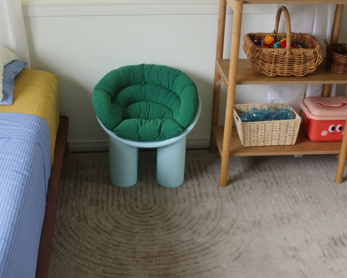 Tarriona Taupe Wool Blend Rug
