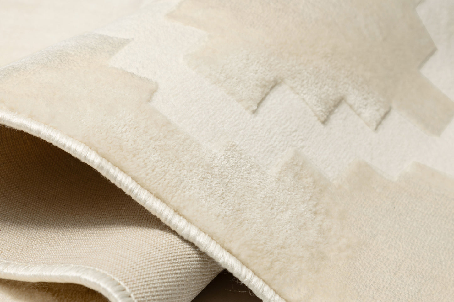 Tata Textured Diamond Neutral Rug