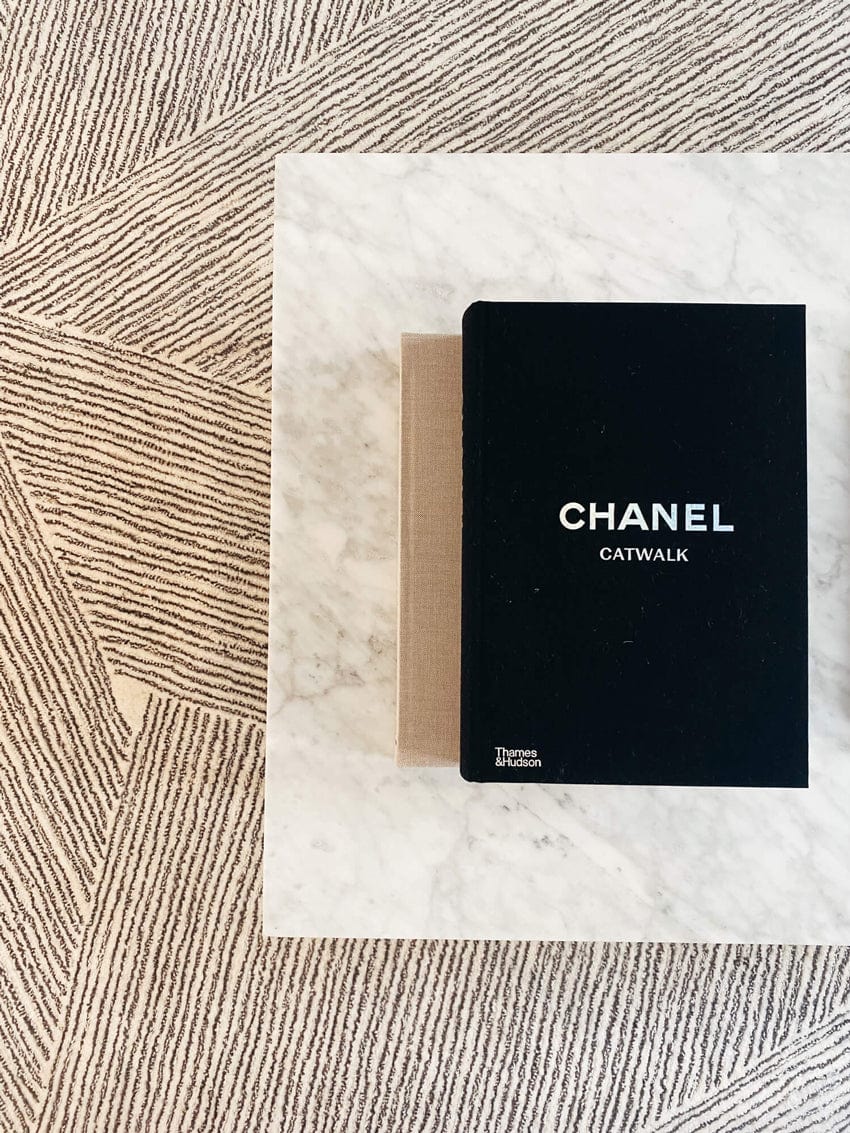 Tilde Charcoal and Ivory Striped Modern Wool Rug