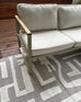 Tilly Beige and Ivory Tribal Indoor Outdoor Rug