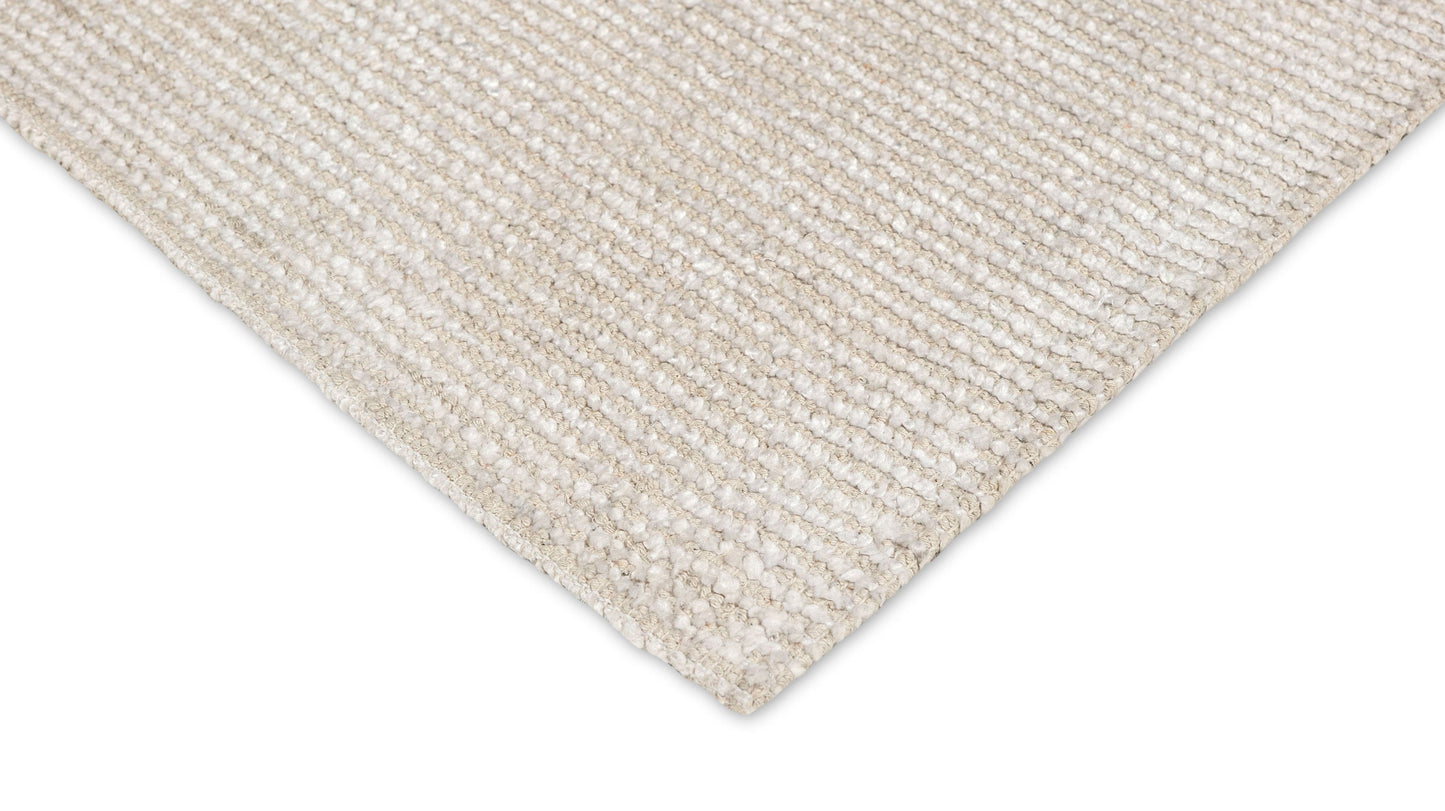 Tilos Natural Stone Hand Loomed Cotton Rug