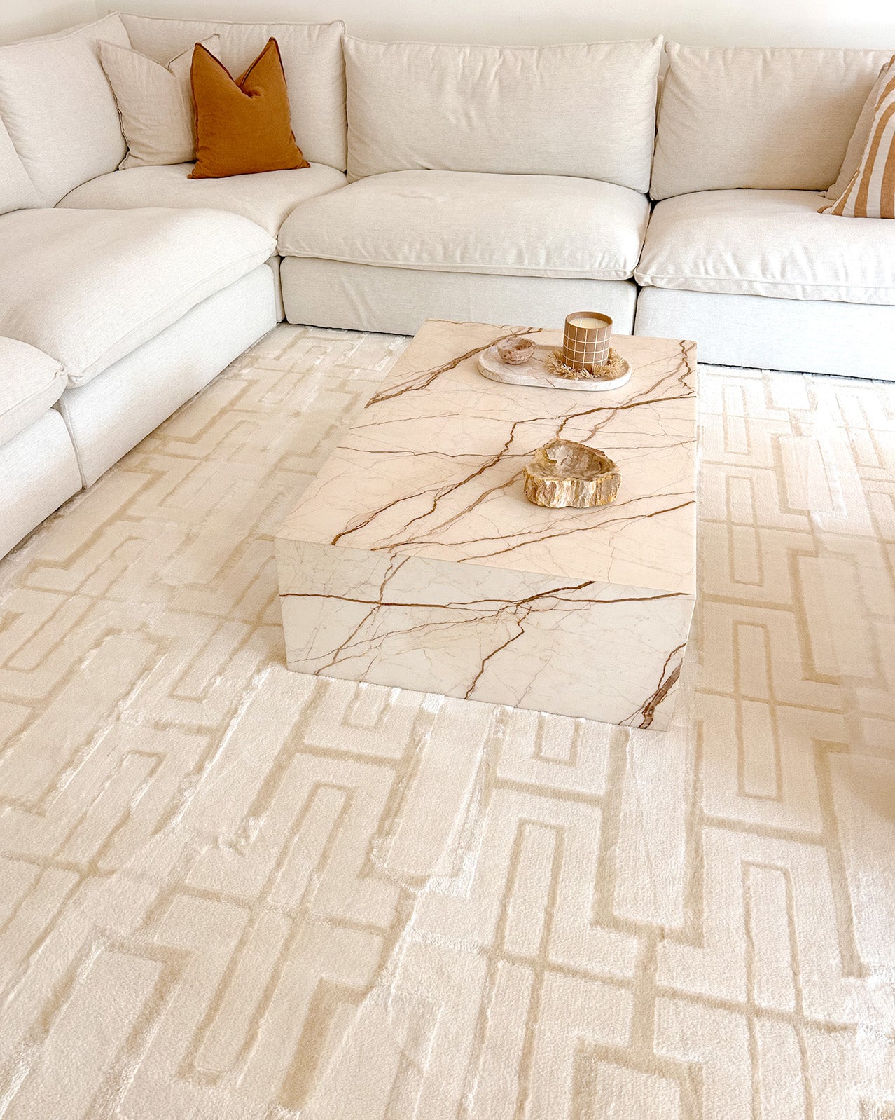 Tindouf Textured Neutral Rug