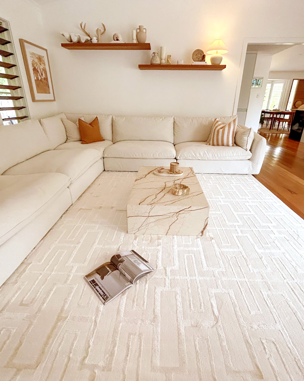 Tindouf Textured Neutral Rug