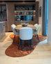 Tyra Terracotta Brown Irregular Shape Washable Rug