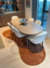 Tyra Terracotta Brown Irregular Shape Washable Rug