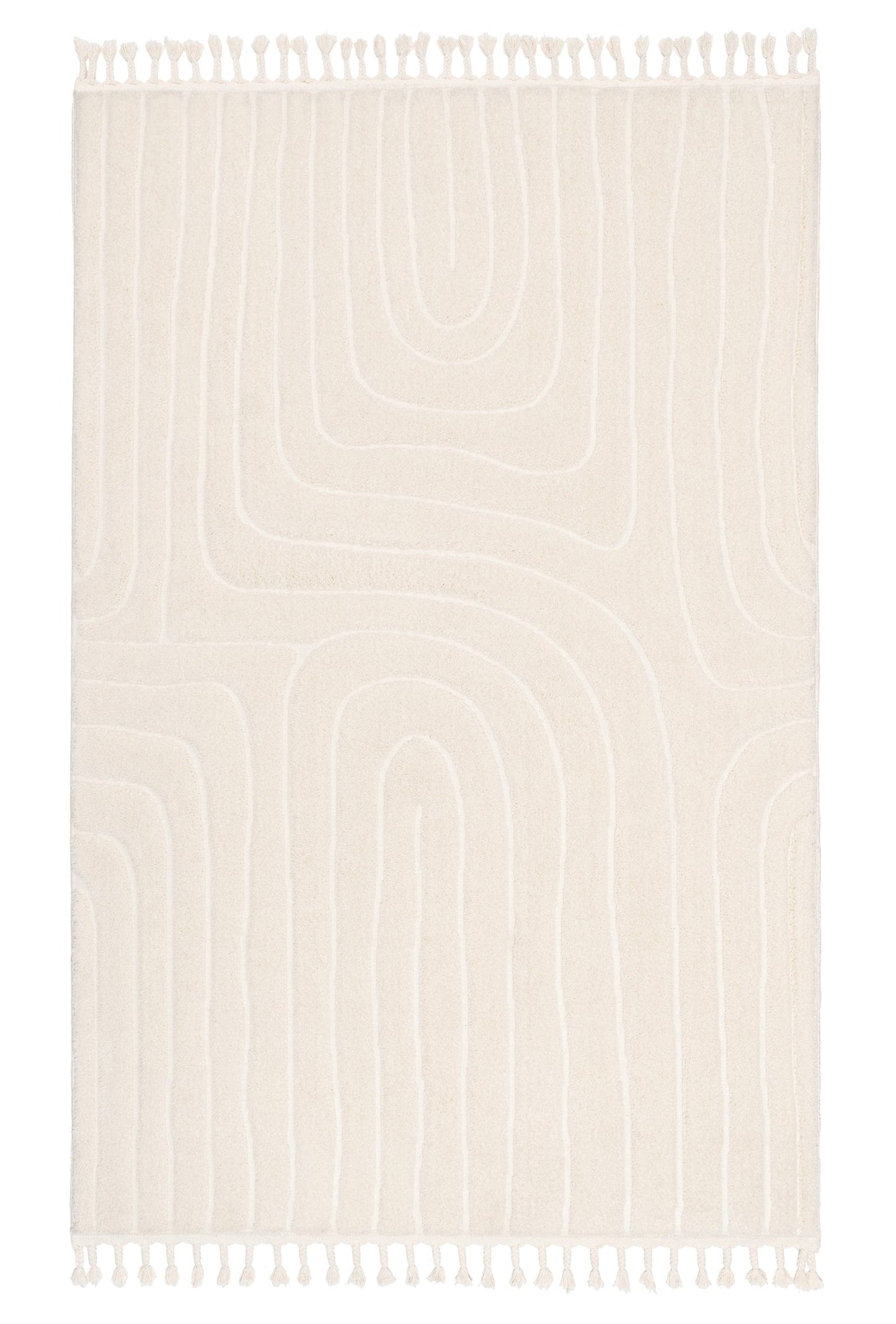 Venus Ivory Abstract Rug