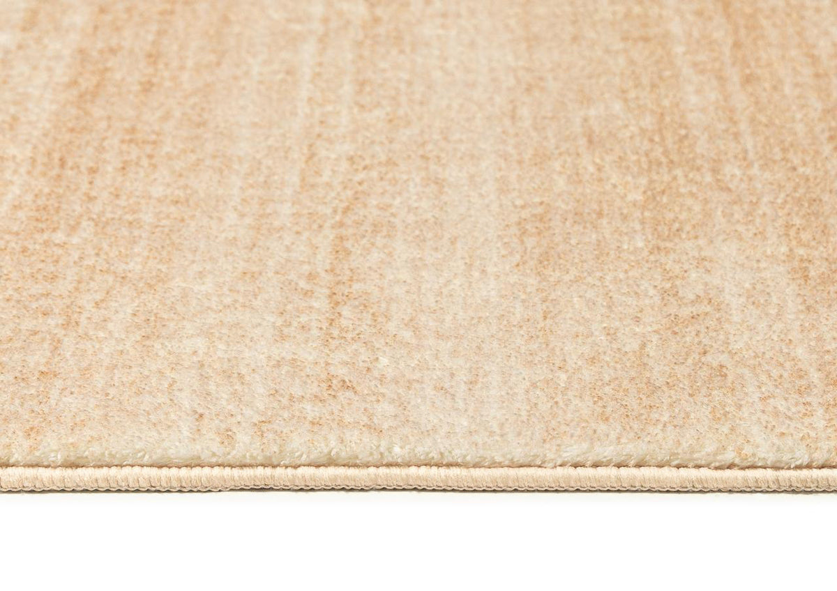 Victoria Beige Cream Minimal Washable Rug