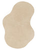 Viveca Beige Irregular Shape Washable Rug