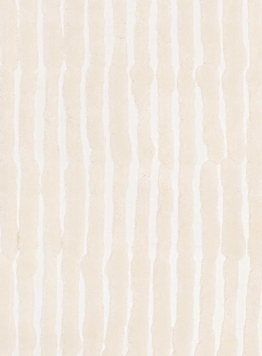 Yoanna Ivory Abstract Striped Round Rug