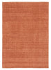 Yves Terracotta Orange Minimal Washable Rug