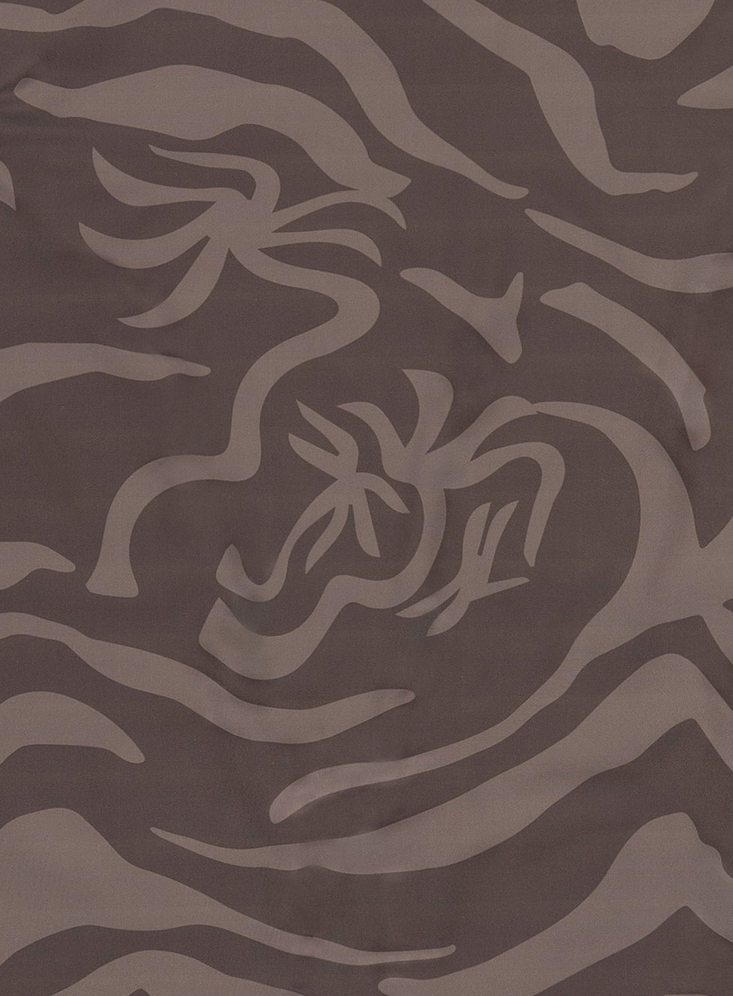 Zama Tonal Chocolate Beach Mat