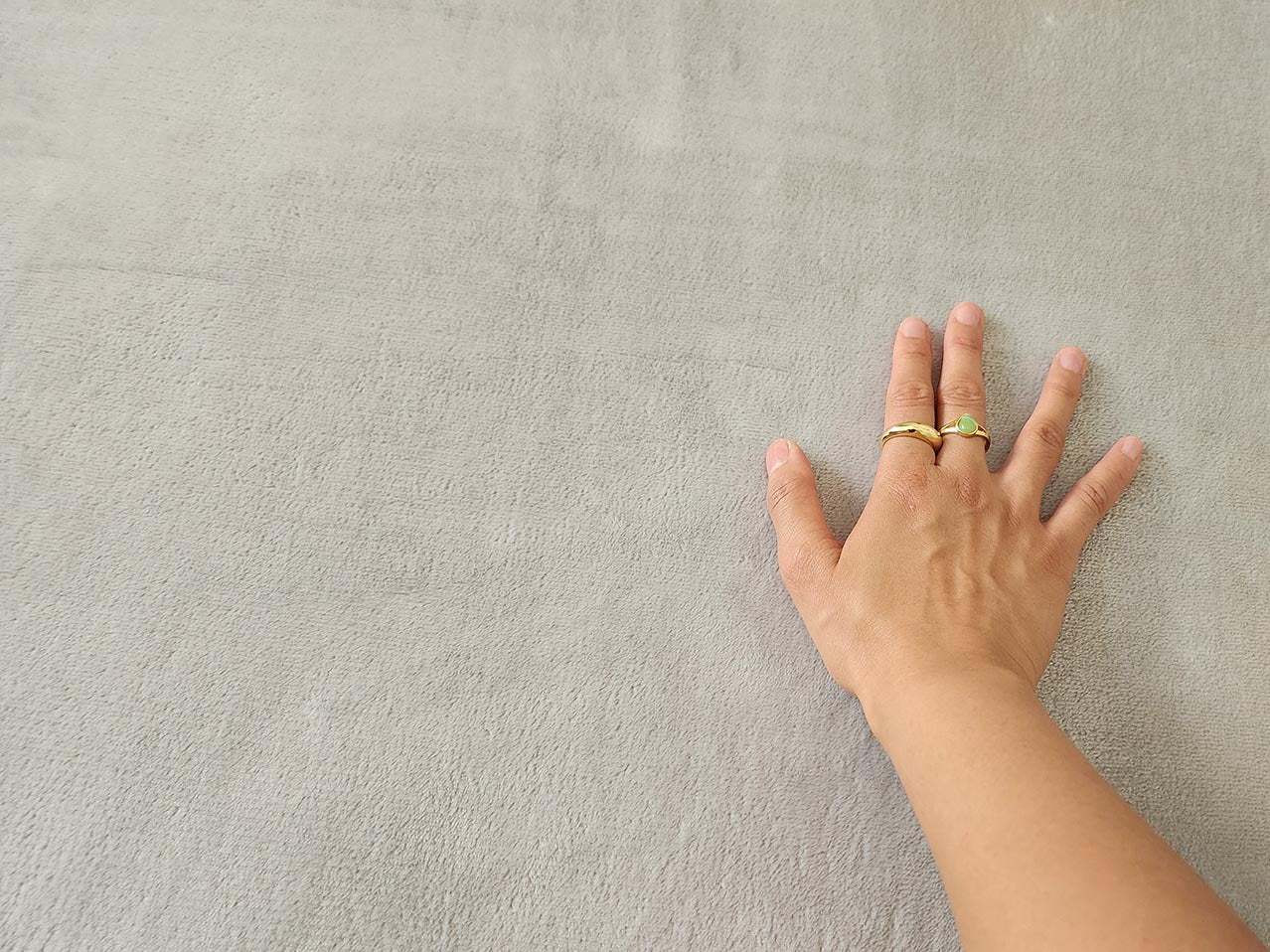 Zia Grey Plush Rollie Pollie Playmat