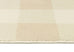 Zira Neutral Beige Gingham Washable Rug