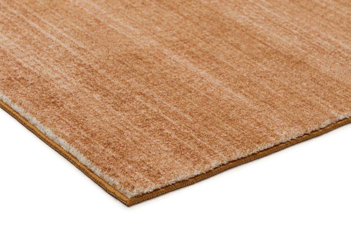 Zoey Caramel Washable Runner Rug