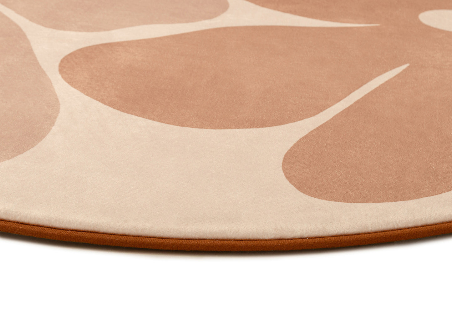 Zuli Peach Flowers Rollie Pollie Round Playmat